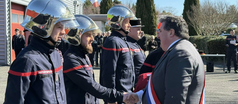 David TAUPIAC, Député du Gers et la reconnaisssance pour les pompiers