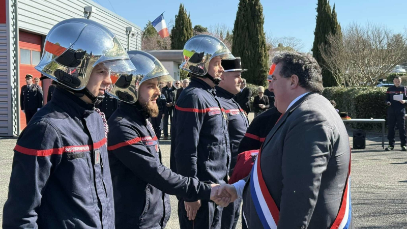 David TAUPIAC, Député du Gers et la reconnaisssance pour les pompiers