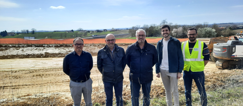 ZAE Lafourcade : la 3CAG lance la commercialisation de 80 000 m² de terrains