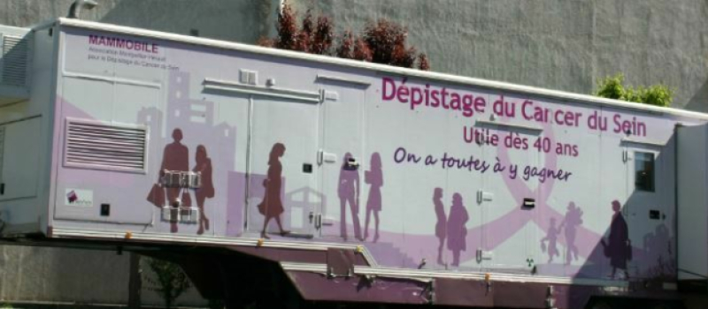Le Mammobile dans le Gers: ouverture des prises de rendez-vous pour le mois de Mars