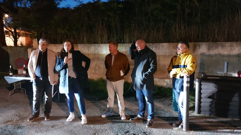 Le premier composteur collectif en bio- composite recyclé et recyclable d'Occitanie  a été inauguré !