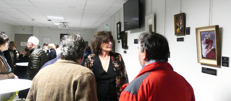 Valérie Michallet-Ferrier expose à la Maison de la Région à l'occasion des droits de la femme