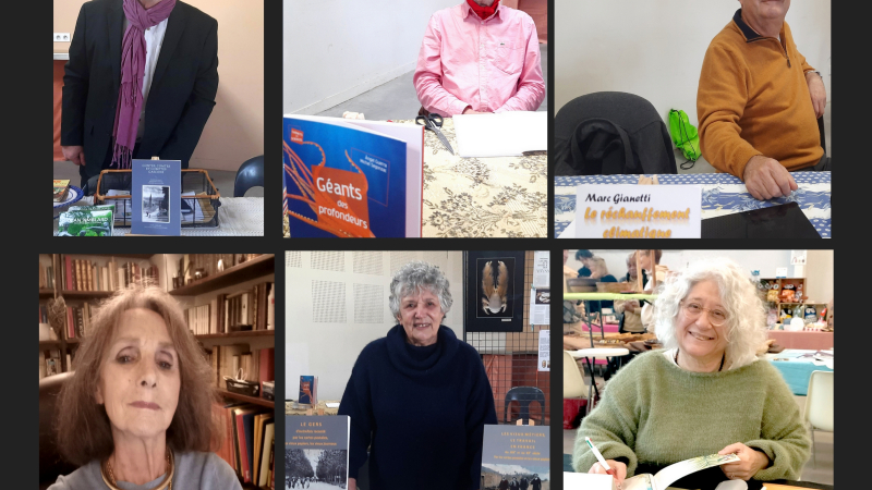 Six auteur-e-s gersois au premier salon " Livres et Terroirs" de Recupalys