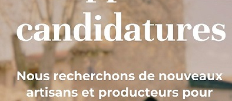 "Le nichoir des créateurs" recherche artisans et producteurs pour le village de Sarrant