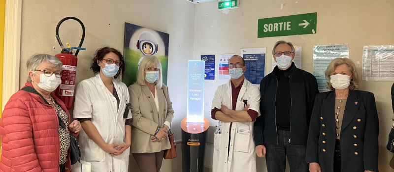 Un nouveau distributeur de conte à l'Hôpital d’Auch