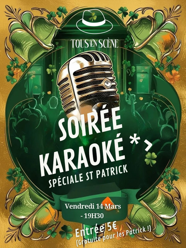 Soirée spéciale Karaoké St Patrick