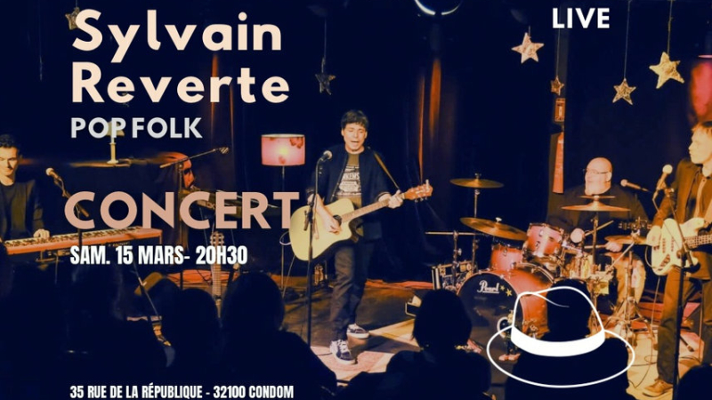Sylvain Reverte en concert