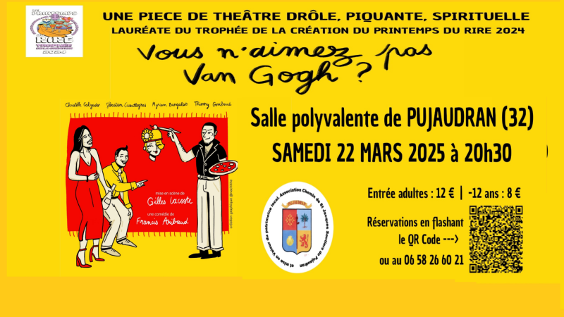 Une pièce de théâtre  primée à la Création du printemps du rire 2024