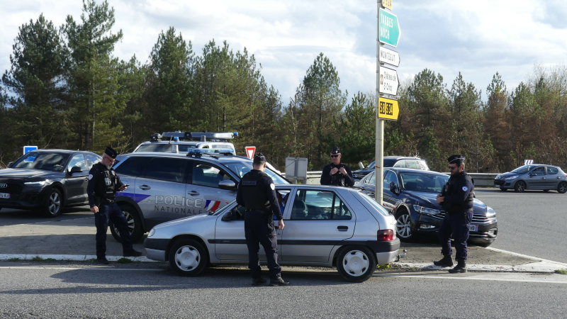 Des contrôles routiers menés par la police d’Auch
