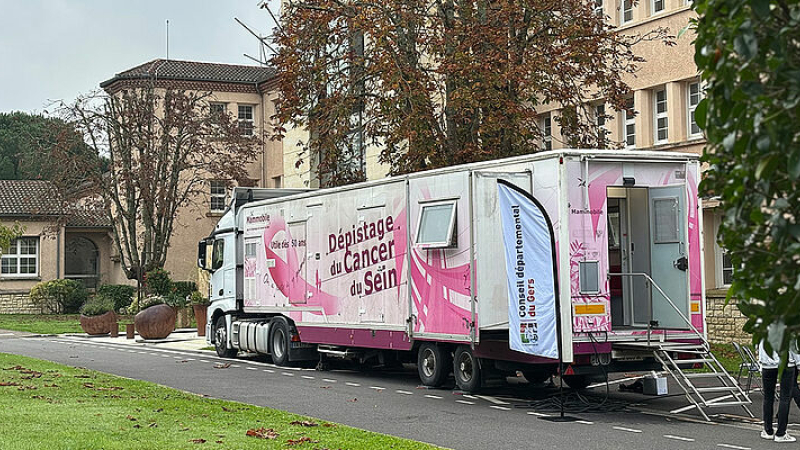 De nouvelles sessions de dépistage du cancer du sein avec le Mammobile prévues en avril dans le Gers