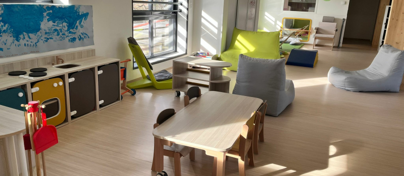 Une micro-crèche atypique !