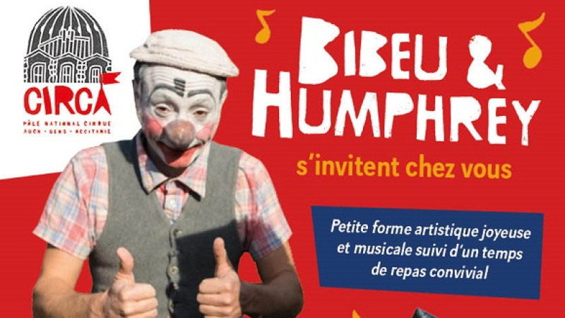 Bibeu et Humphrey s'invitent chez vous en partenariat avec CIRCA !