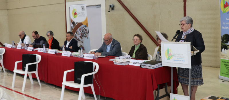 La fédération gersoise Générations Mouvement en assemblée