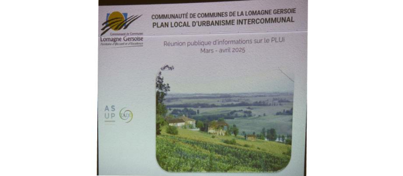 Le Plan Local d'Urbanisme intercommunal