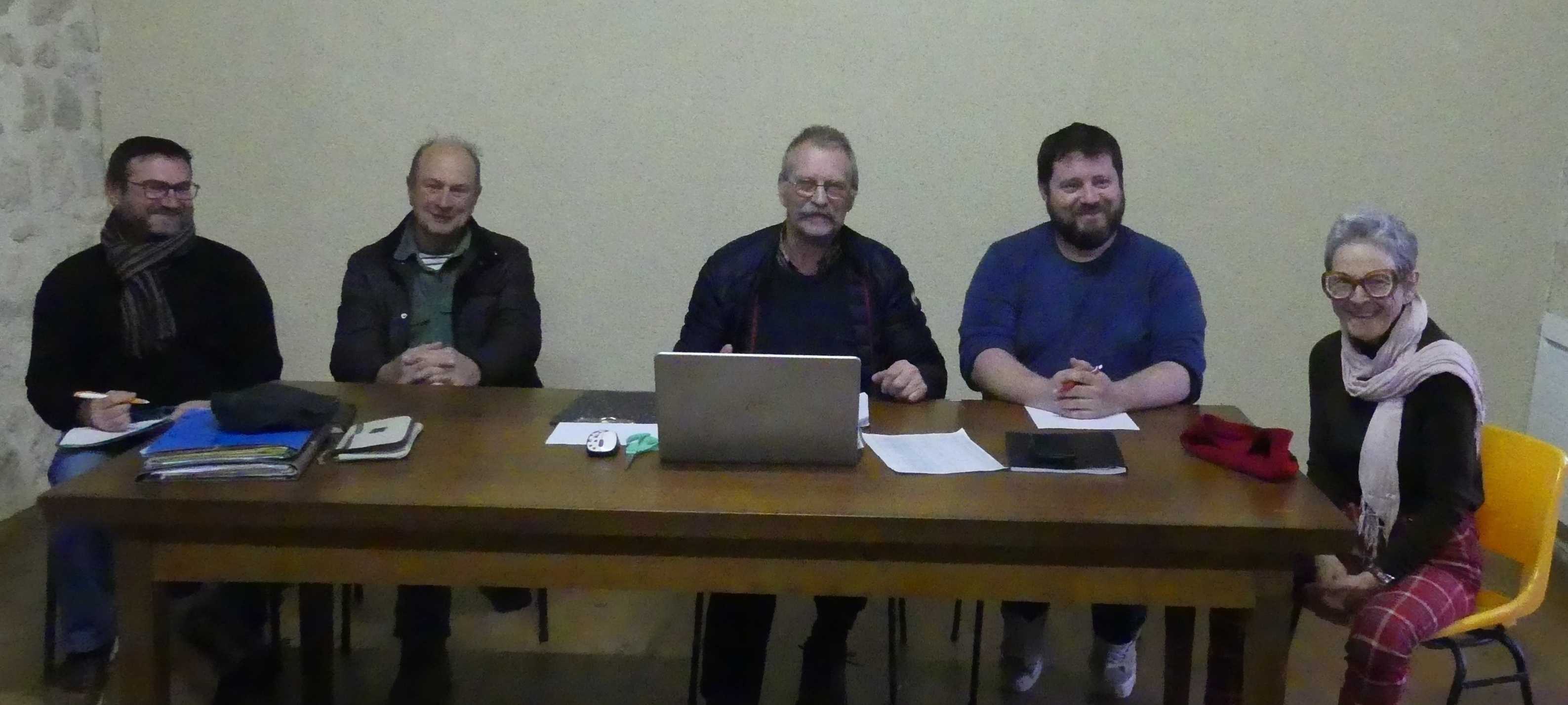 Le nouveau bureau d'Arrebiscoula