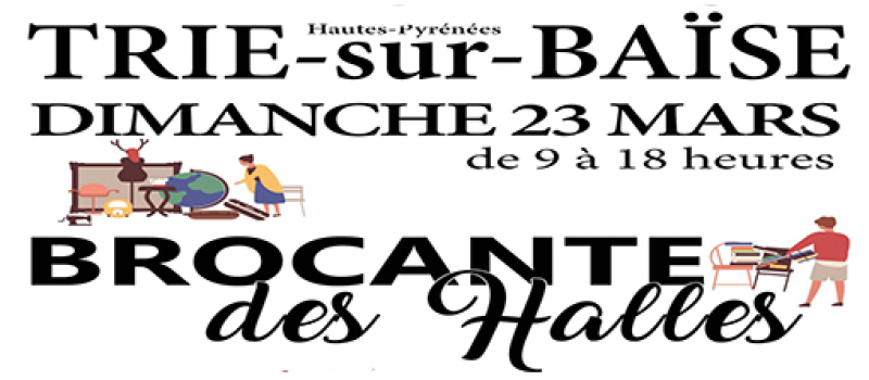 Brocante sous la halle