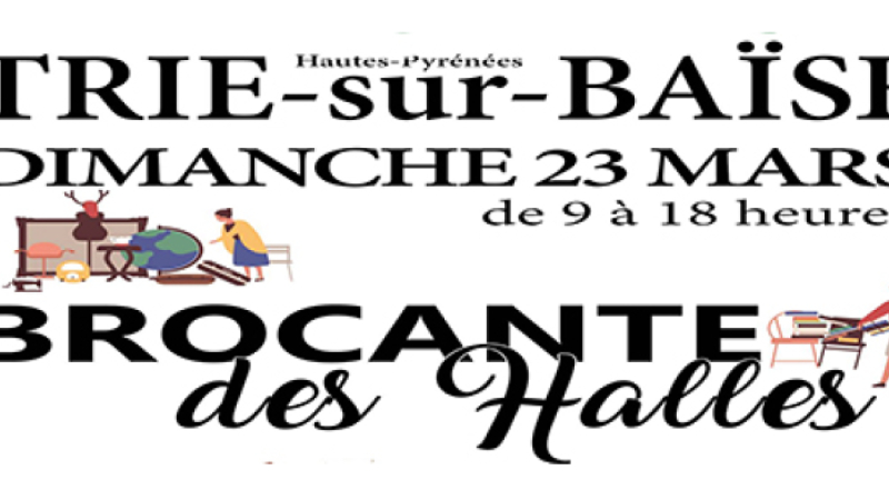 Brocante sous la halle