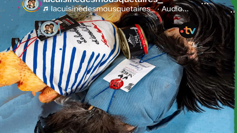 Un chapon du Gers dans la cuisine des Mousquetaires