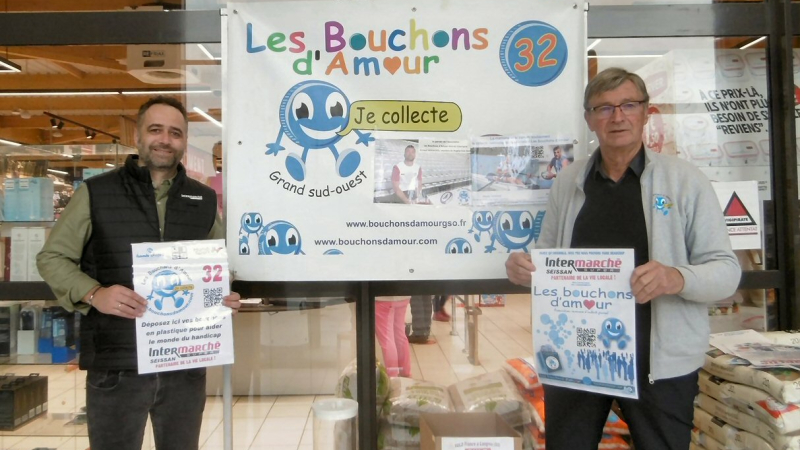 La collecte des " Bouchons d'Amour" est désormais possible à Seissan