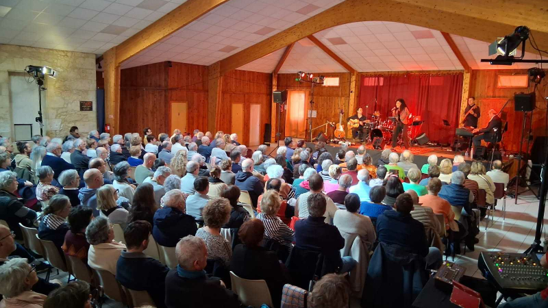 Beau succès pour le spectacle "Dans les pas de Nougaro" !