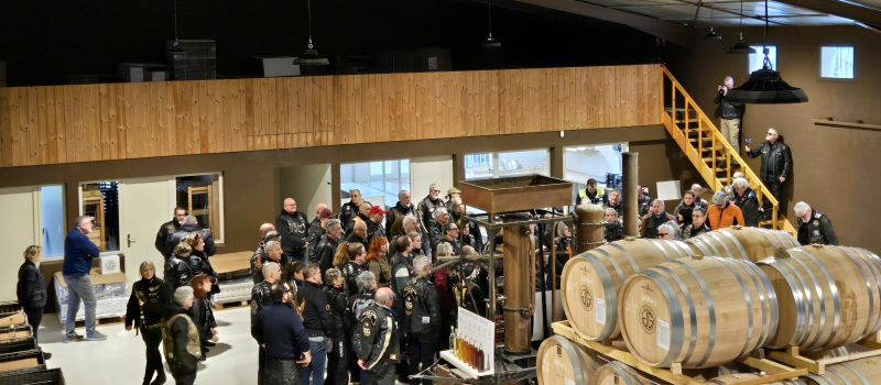 Armagnac Veuve Goudoulin accueille 80 bikers !