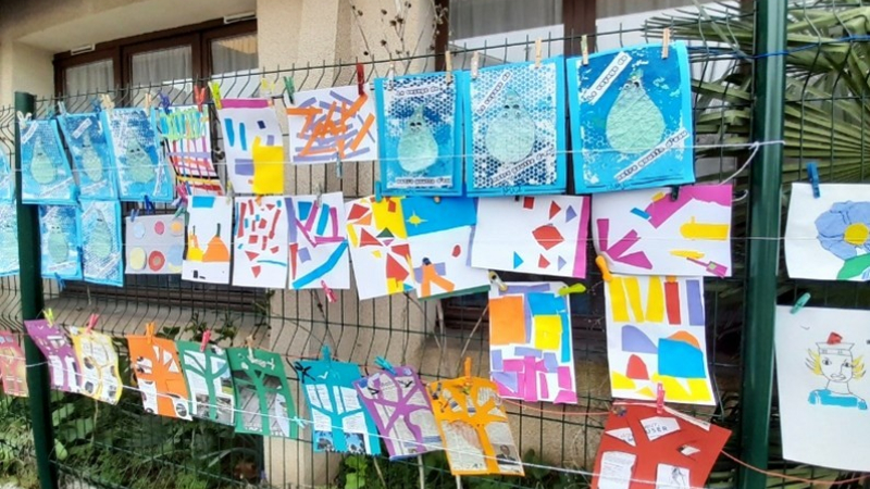L’école Saint Paul étend sa « grande lessive. »