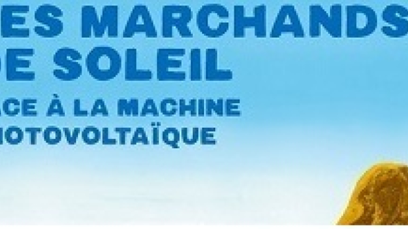 "Les marchands de soleil" - Présentation le mardi 8 Avril 2025 à 18h30 - Librairie Tartinerie de Sarrant