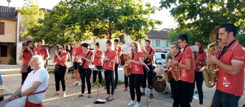 Soirée concert et bandas !