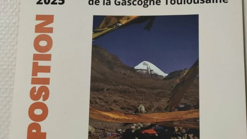 Gilles Bouchet à l'Office de tourisme de l'Isle Jourdain