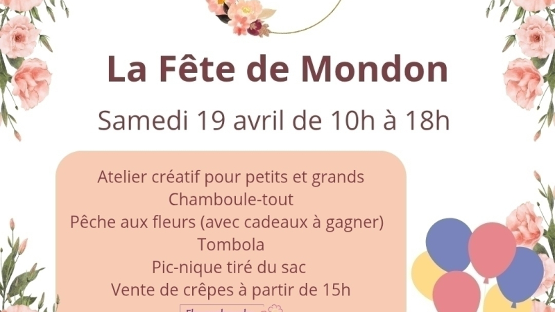 La fête des fleurs de Mondon
