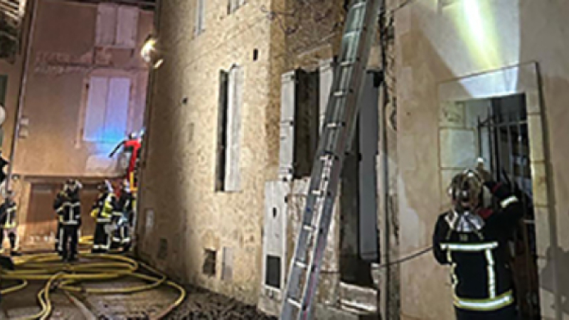 Très important incendie