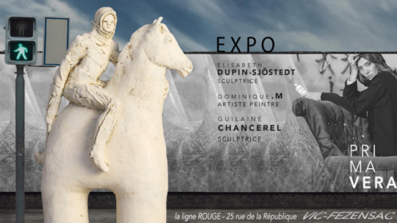 Nouvelle exposition à la ligne ROUGE : vernissage samedi 19 avril !