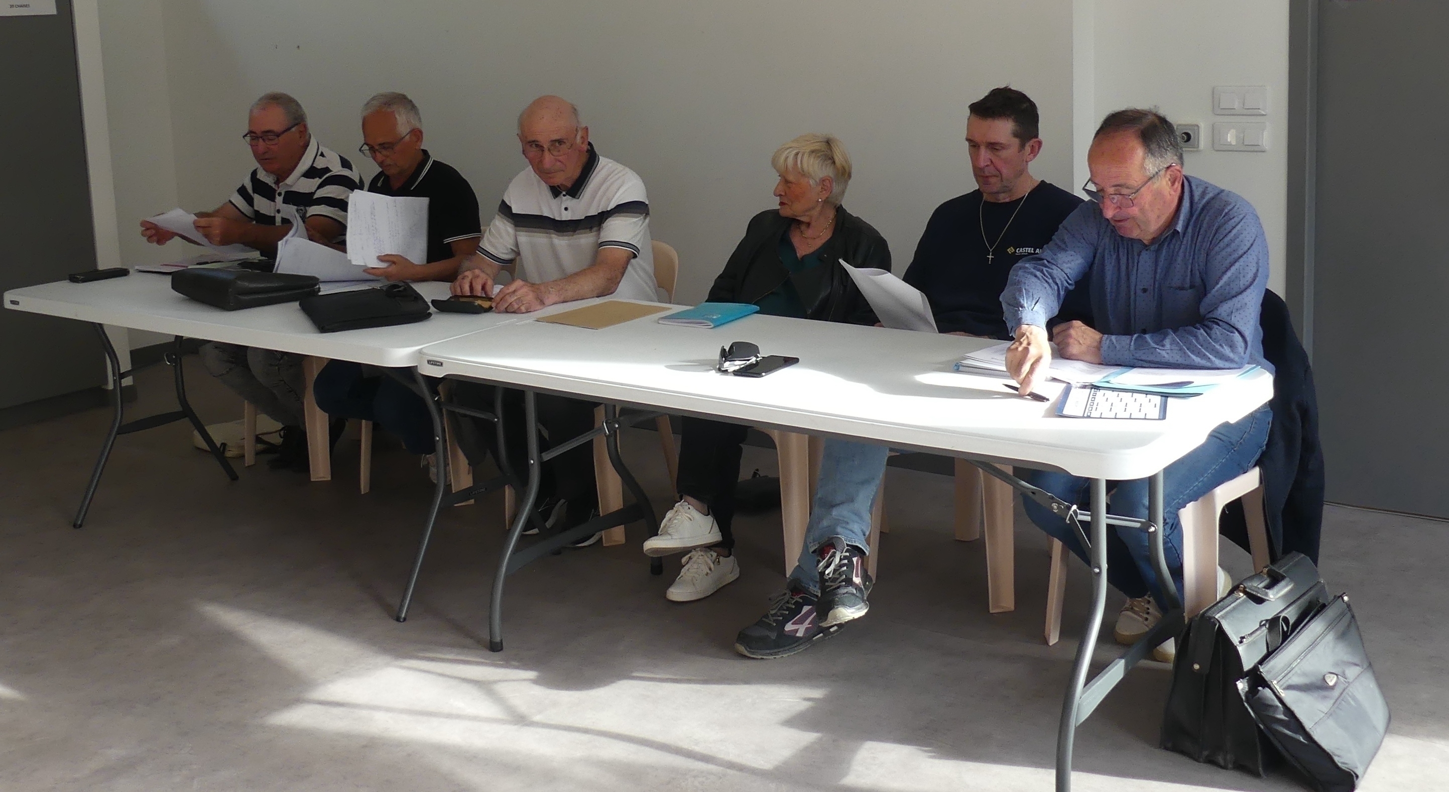 Le bureau de l'association