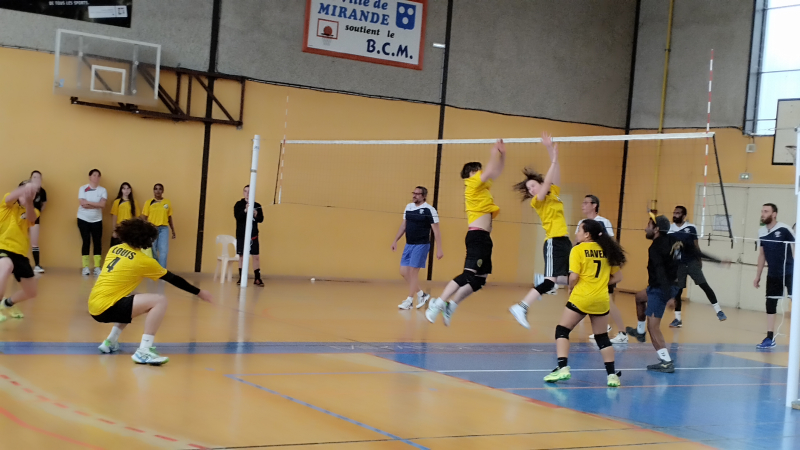 Succès de la 17ème Coupe du Gers de Volley à Mirande