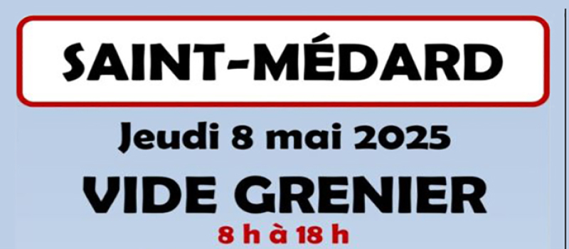Le traditionnel vide grenier du 8 mai