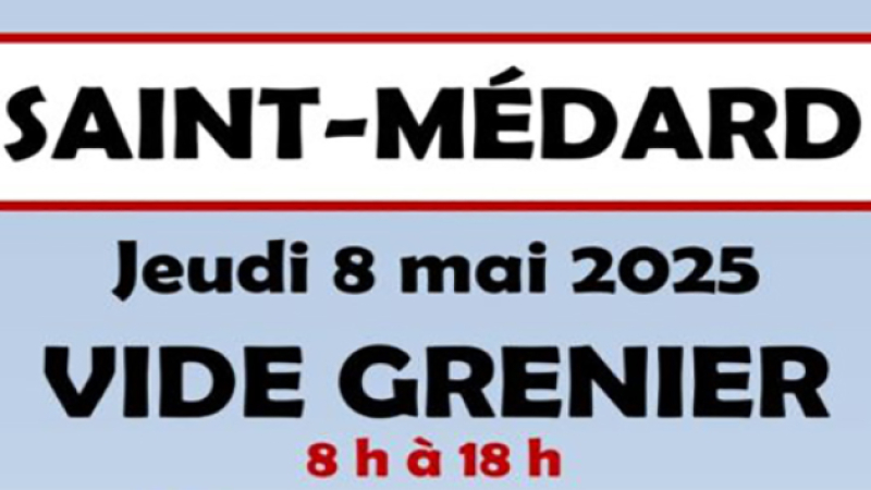 Le traditionnel vide grenier du 8 mai
