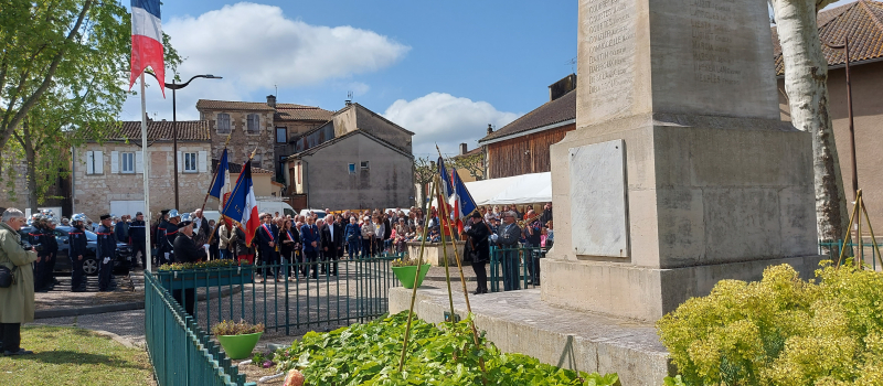 Programme de la cérémonie du 8 mai