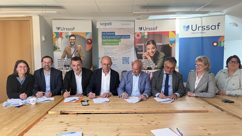 Un partenariat signé entre l’AMF 32, le CPSTI Occitanie et l’URSSAF Midi-Pyrénées
