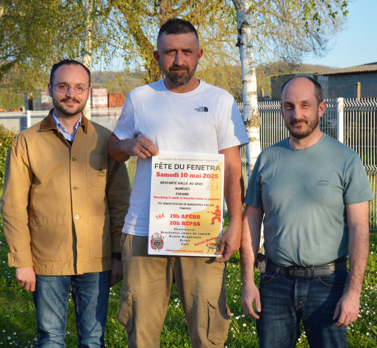Les membres du bureau de l'Amicale