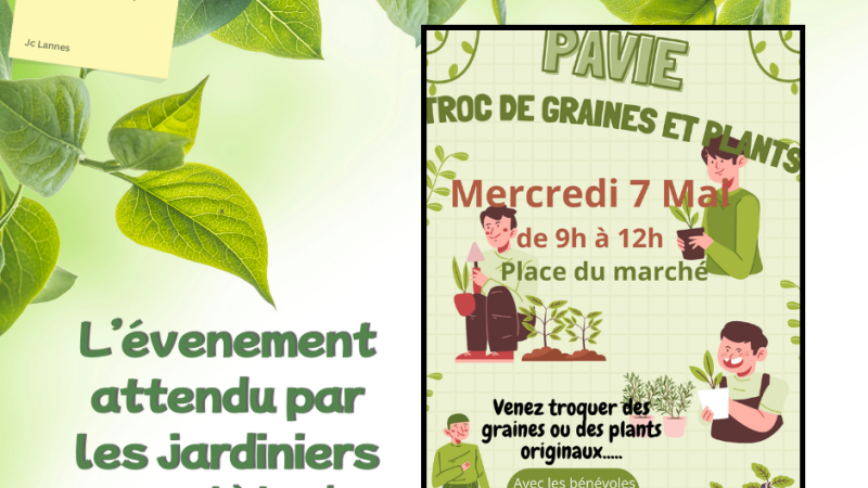 Troc  de graines et plants