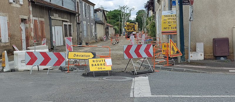 Travaux route d'Eauze: deux interruptions à l'occasion des festivités