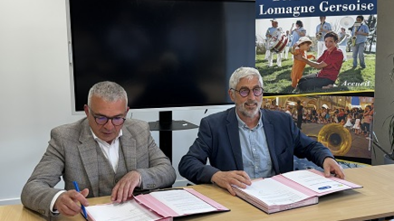 La CCI du Gers et la Communauté de Communes de la Lomagne gersoise :  un partenariat au service du développement économique du territoire