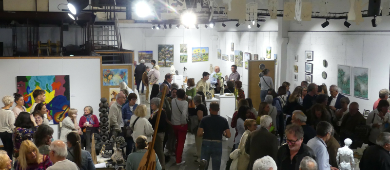 Vernissage Atelier des berges du Gers: 9 mai 2025 des œuvres de 9 artistes européens