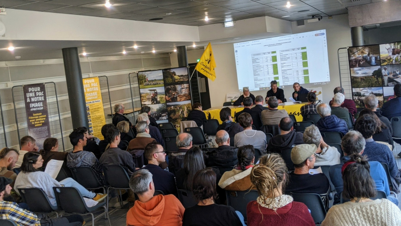 Élection du nouveau bureau de la Confédération paysanne du Gers