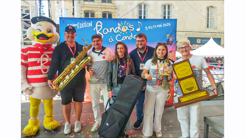 La Chicuelina de Nogaro sacrée meilleure banda des Rencontres juniors