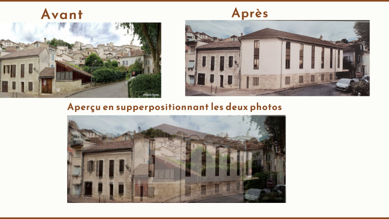 C'était un petit  jardin, un joli petit quartier plein d'entrain ... aurait chanté Dutronc.