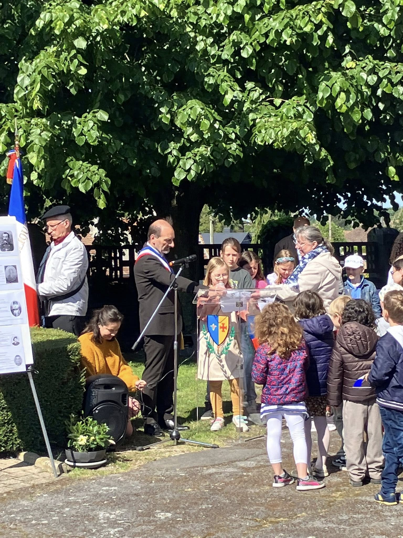 Discours de mR le maire de Roclincourt