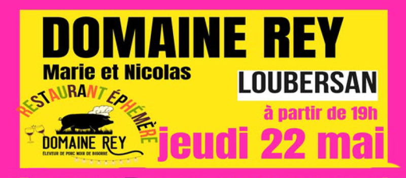 Ouverture de la guinguette au domaine Rey
