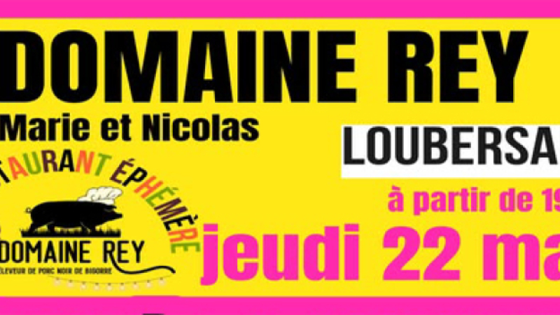 Ouverture de la guinguette au domaine Rey