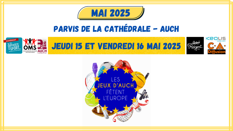 Les jeux d'Auch à l'heure de l'Europe